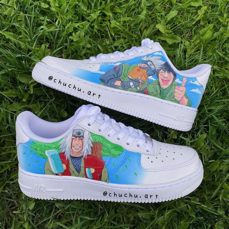 Jiraiya x Guy x Kakashi Air Force 1 Custom