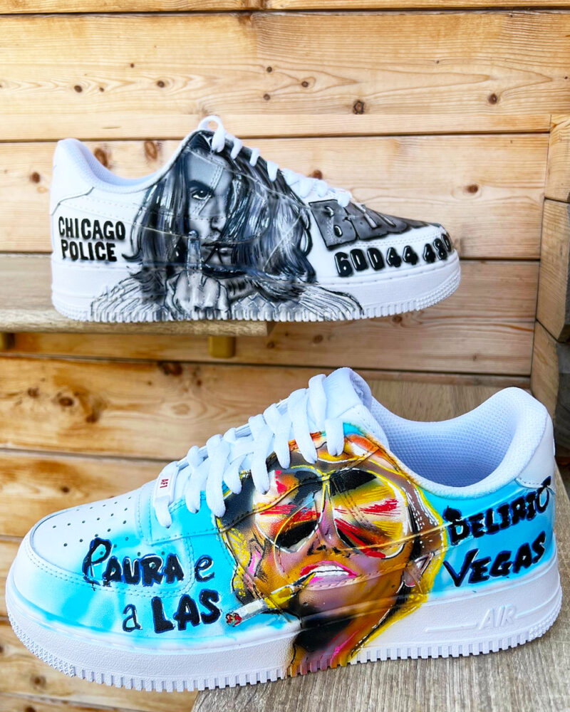 Johnny Depp Air Force 1 Custom