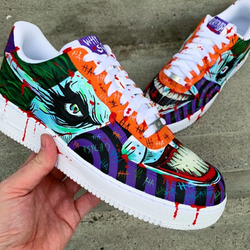 Joker Air Force 1 Custom