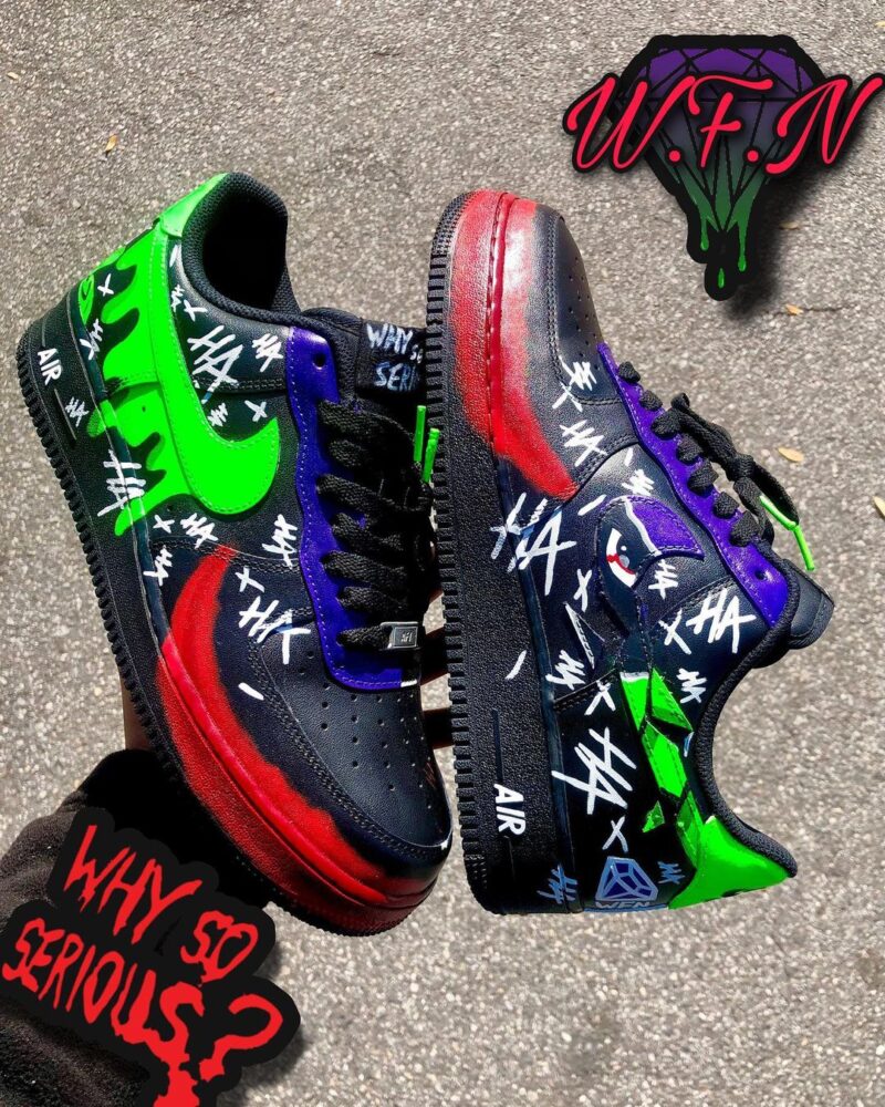 Joker Air Force 1 Custom