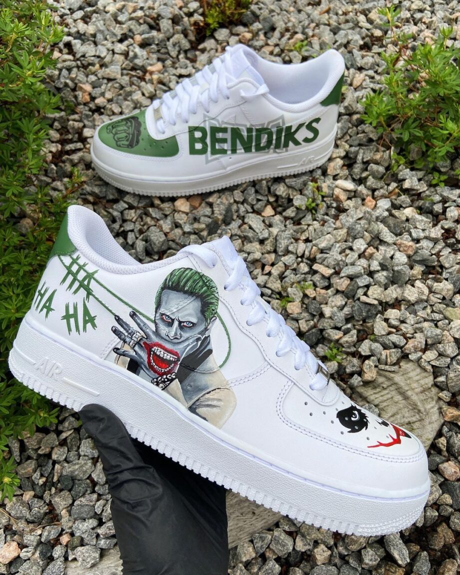 Joker Air Force 1 Custom - Daniel Customs