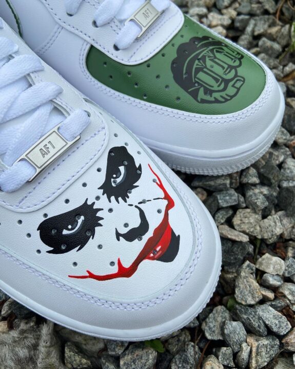 custom joker air force ones
