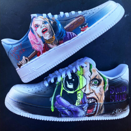 Joker x Harley Quinn Air Force 1 Custom