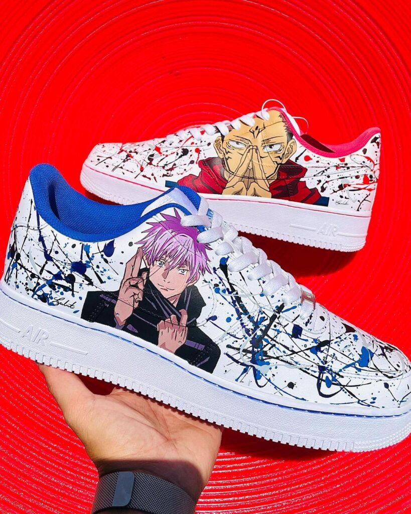 Jujutsu Kaisen Air Force 1 Custom Daniel Customs