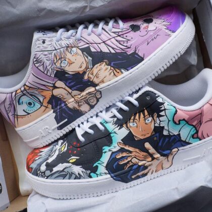 Jujutsu Kaisen - Fushiguro x Gojo Air Force 1 Custom