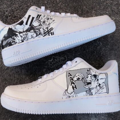 Jujutsu Kaisen - Yuji Itadori x Satoru Gojo Air Force 1 Custom