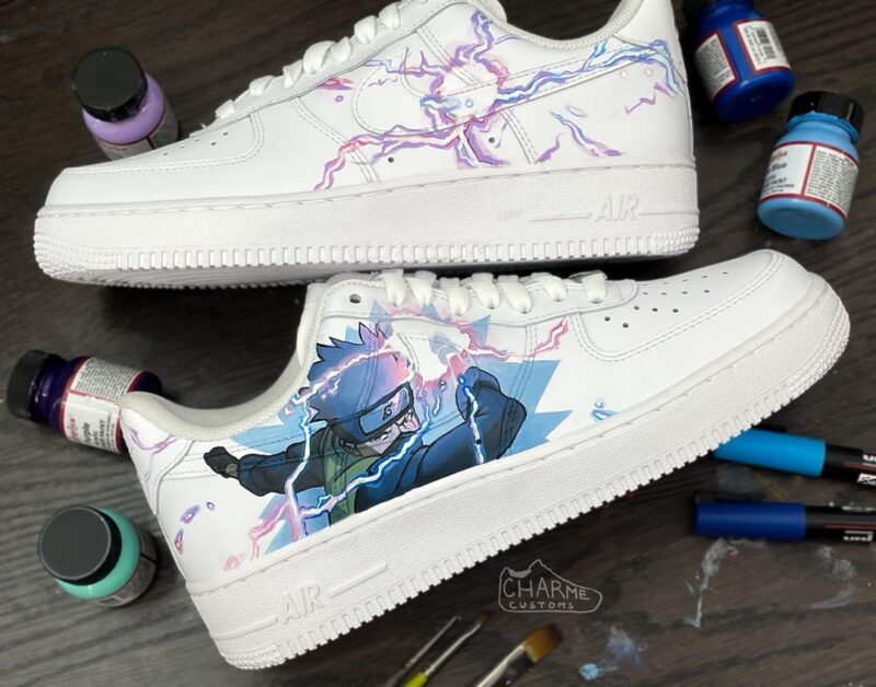 Kakashi Air Force 1 Custom