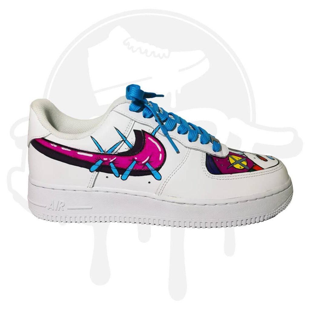 custom kaws af1