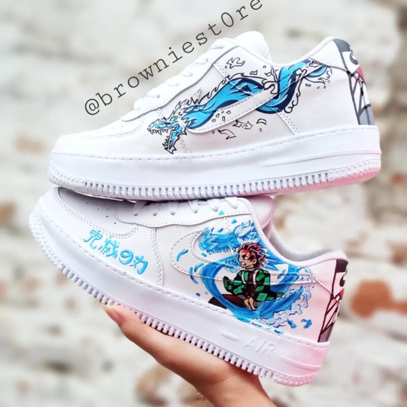 Kimetsu no Yaiba Air Force 1 Custom - Image 2