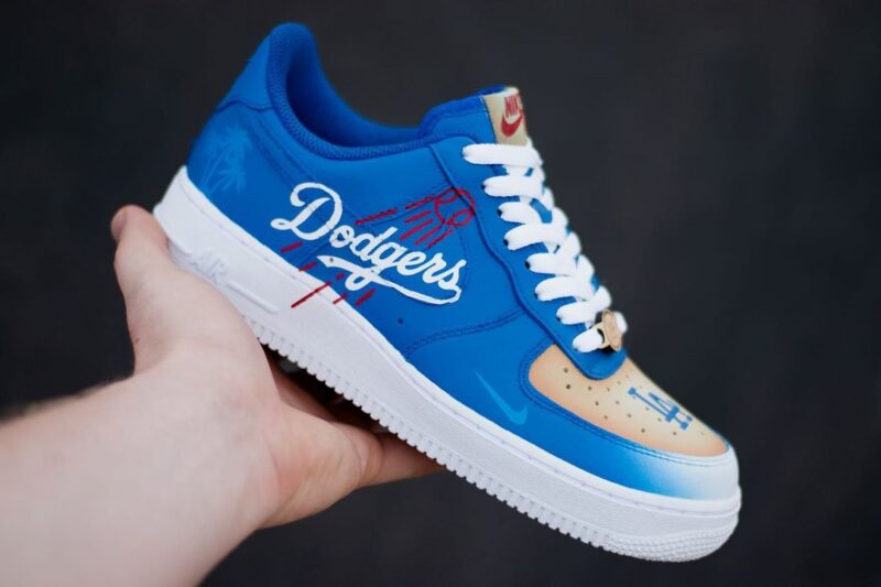 LA Dodgers Air Force 1 Custom