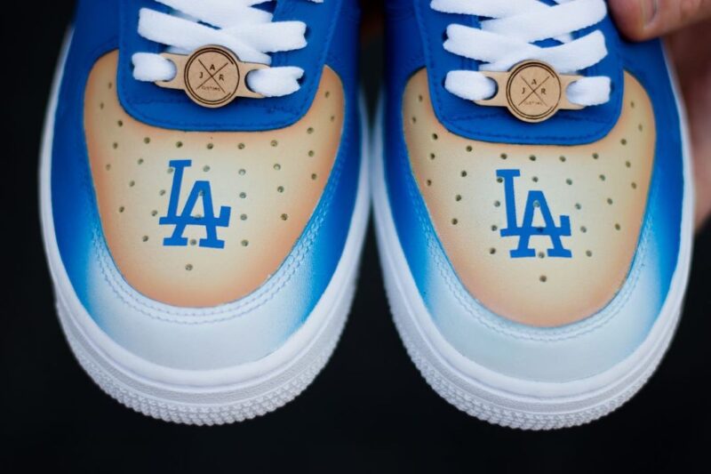 LA Dodgers Air Force 1 Custom - Image 6