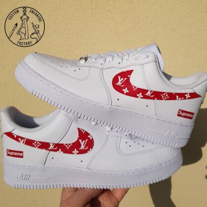 LV x Supreme Air Force 1 Custom