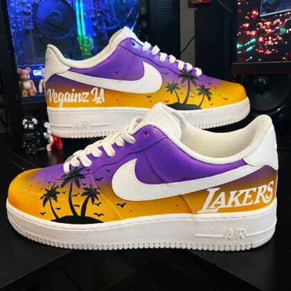 Lakers Air Force 1 Custom
