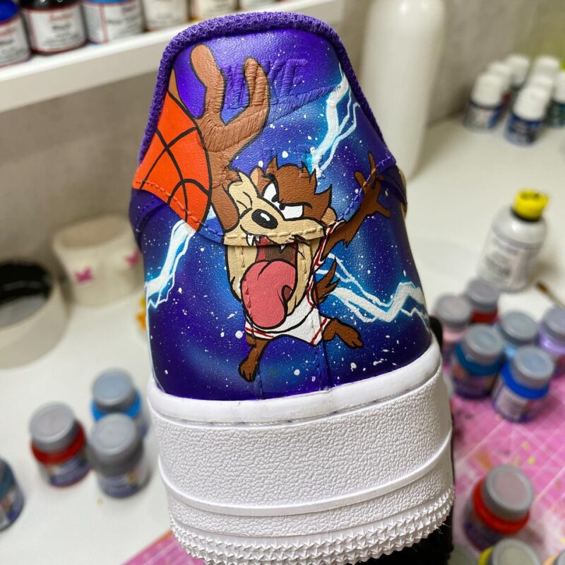 LeBron James Air Force 1 Custom - Image 2