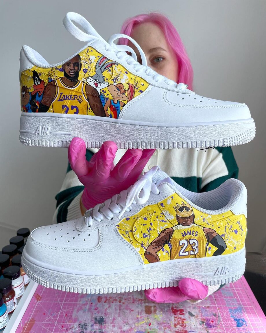 lebron custom air force 1