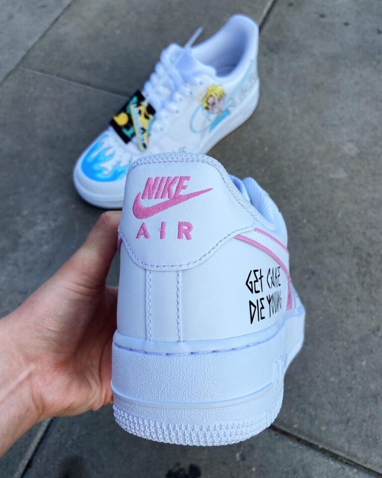 custom lil peep air forces