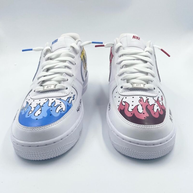 Lil Peep Air Force 1 Custom - Image 2