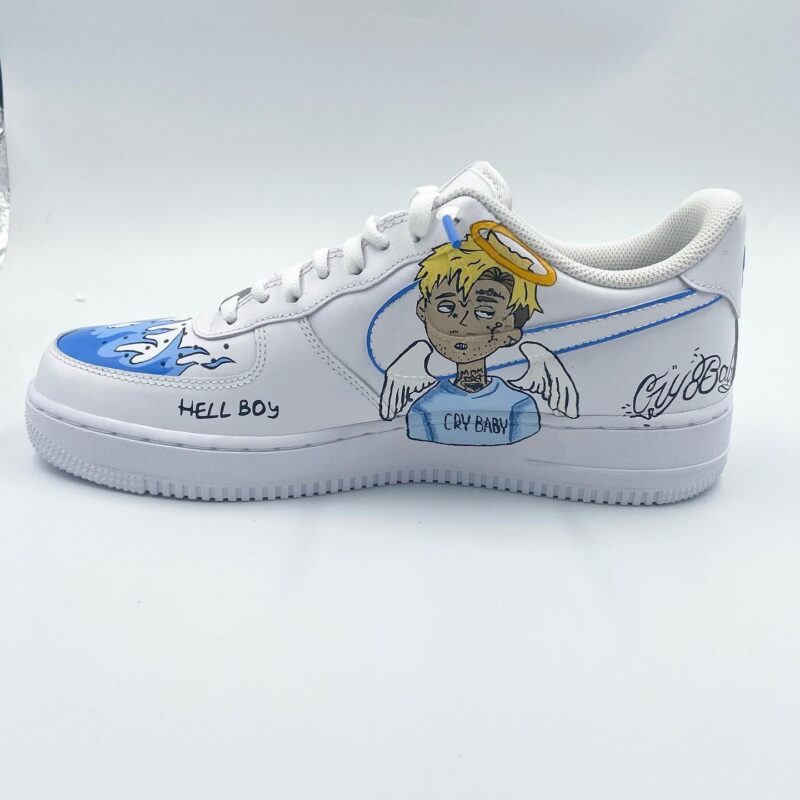 Lil Peep Air Force 1 Custom - Image 3