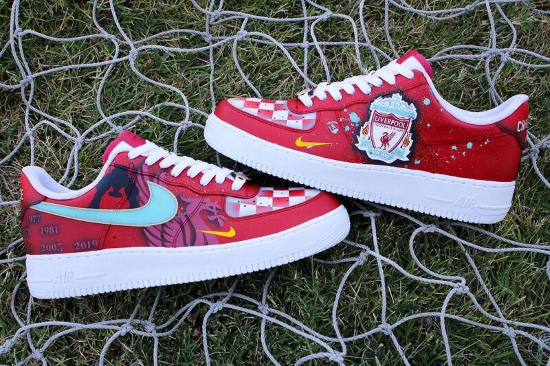 Liverpool FC Air Force 1 Custom