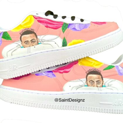 Mac Miller Air Force 1 Custom