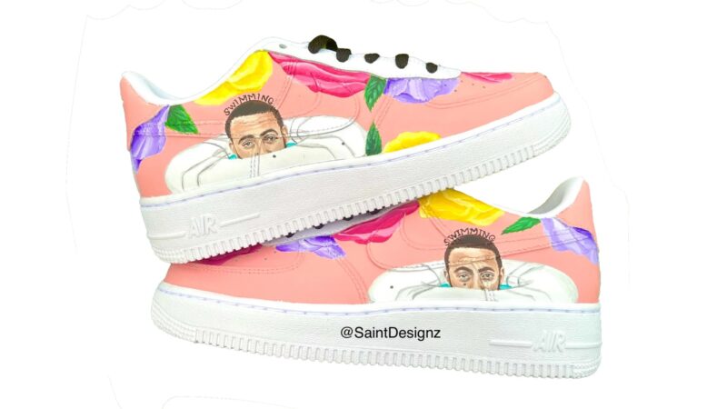 Mac Miller Air Force 1 Custom