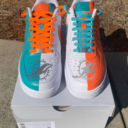 Miami Dolphins Air Force 1 Custom