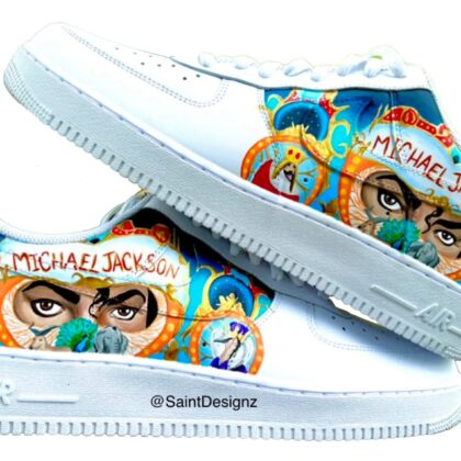 Michael Jackson Air Force 1 Custom