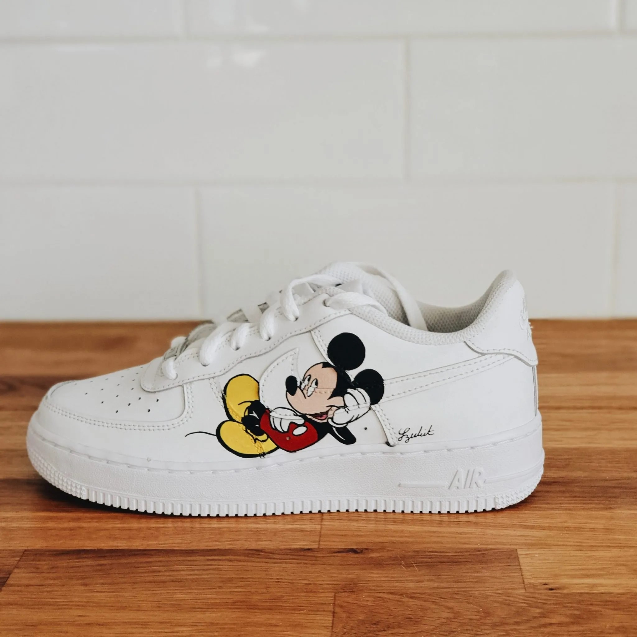 Mickey Mouse Air Force 1 Custom - Daniel Customs