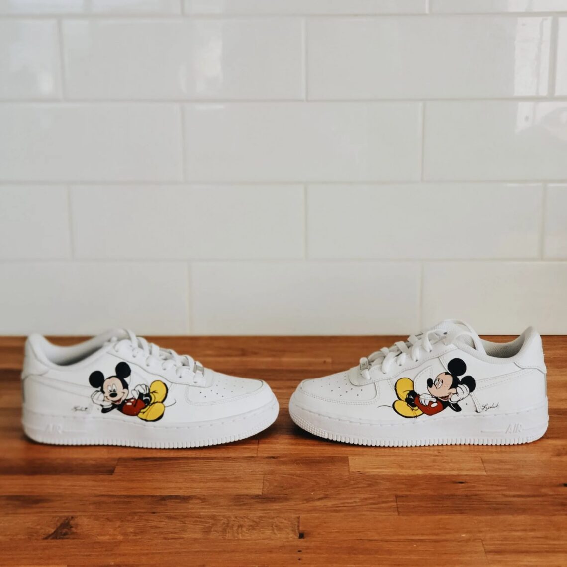 Mickey Mouse Air Force 1 Custom - Daniel Customs