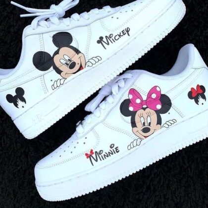 Mickey Mouse & Minnie Air Force 1 Custom