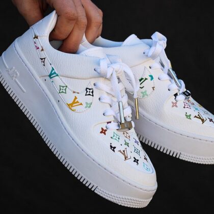 Multicolor LV Air Force 1 Custom