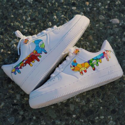 Murakami Drip Air Force 1 Custom