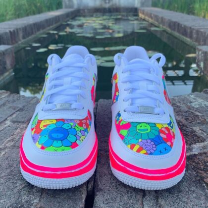 Murakami x Kaws Air Force 1 Custom