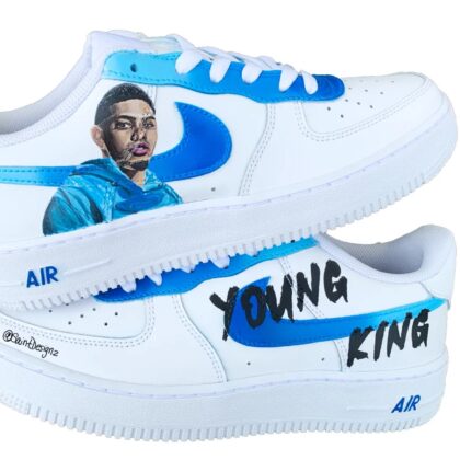 Myke Towers Air Force 1 Custom