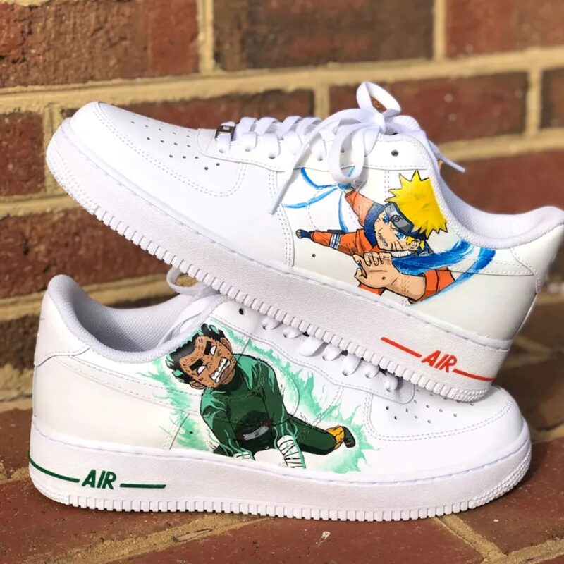 Naruto x Rock Lee Air Force 1 Custom