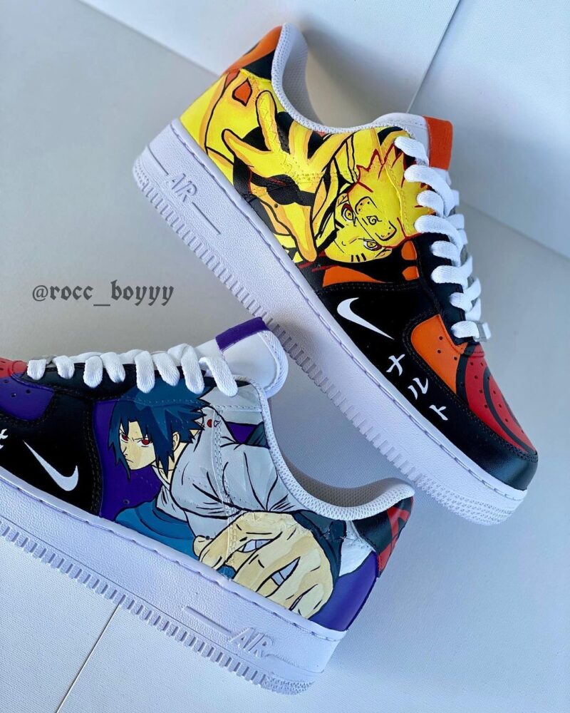 Naruto x Sasuke Air Force 1 Custom