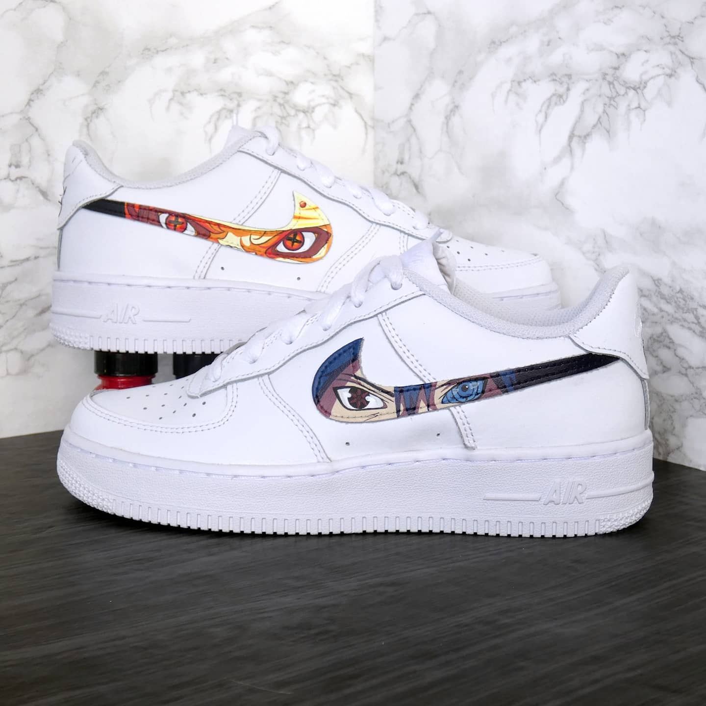 Air Force 1 x Naruto x Sasuke Edition – Sneak Peek Shoes