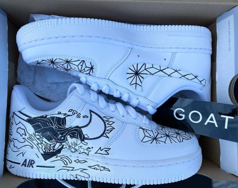 Nezuko Air Force 1 Custom