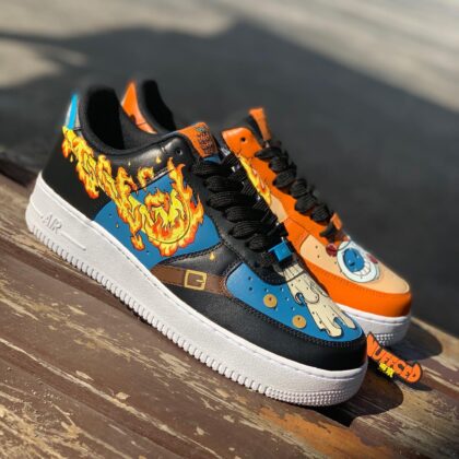 One Piece - Ace x Sabo Air Force 1 Custom