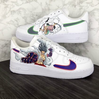 One Piece - Luffy x Zoro Air Force 1 Custom