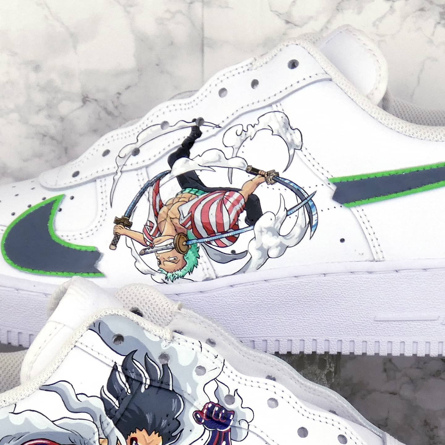 Luffy X Zoro Custom Nike AF1 – Urencii