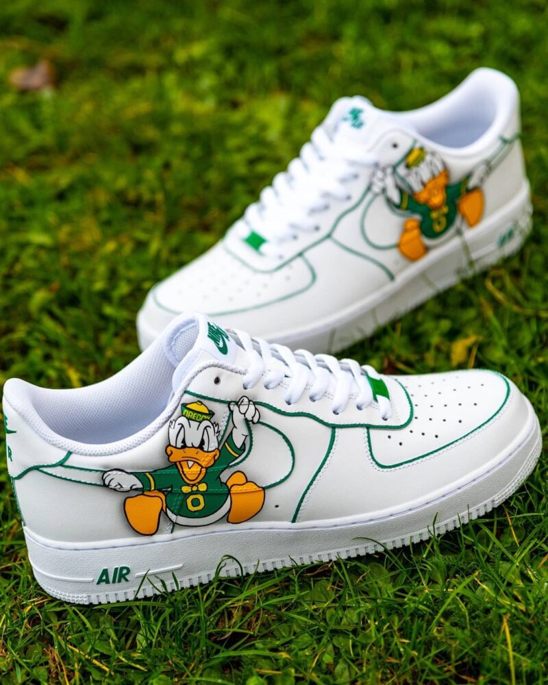 Oregon Ducks Air Force 1 Custom