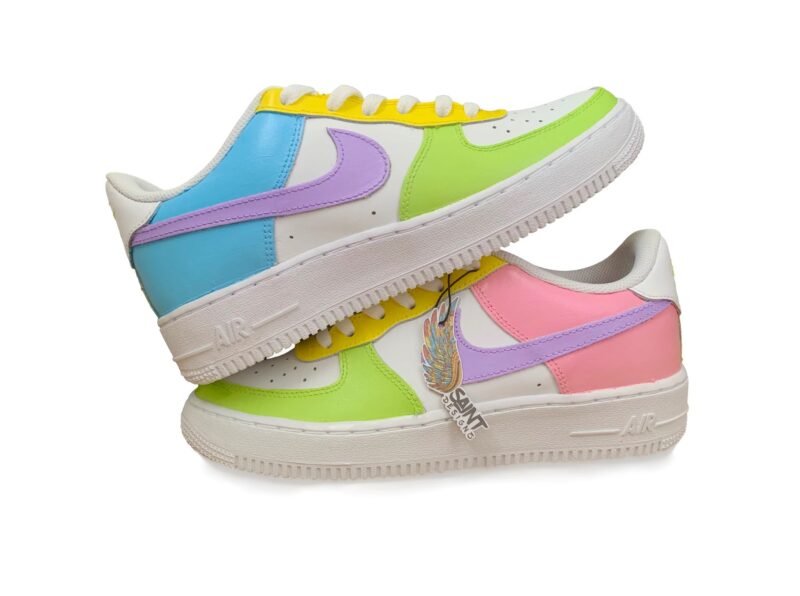 Pastel Color Air Force 1 Custom