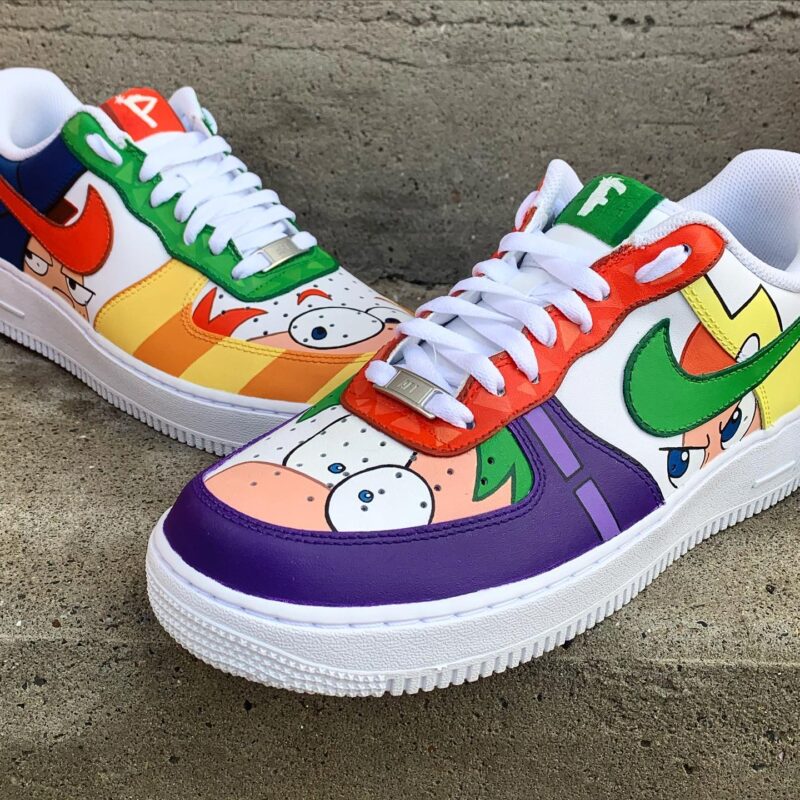 Phineas and Ferb Air Force 1 Custom - Image 2