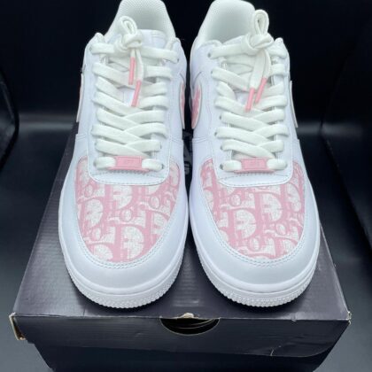 Pink Dior Air Force 1 Custom