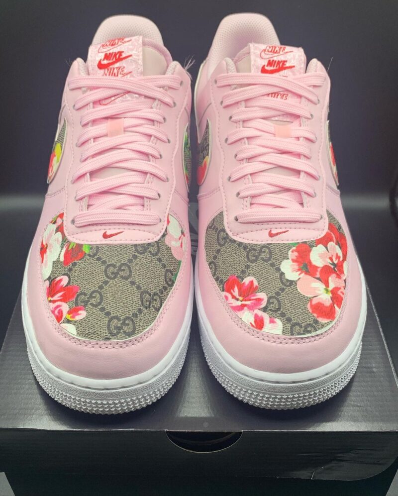 Pink Floral Air Force 1 Custom