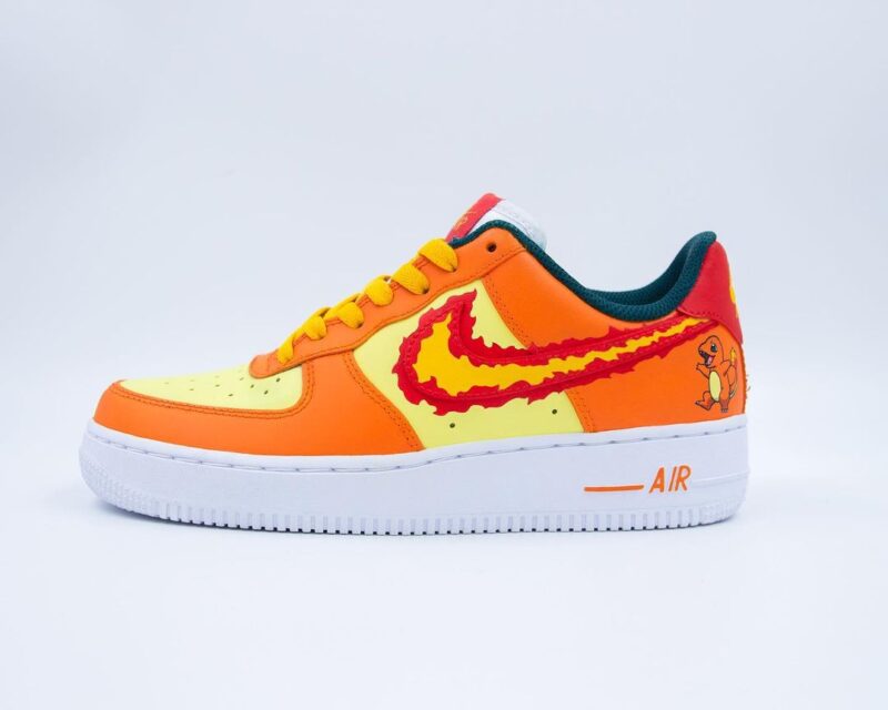 Pokemon - Charmander Air Force 1 Custom - Image 4