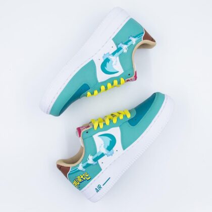 Pokemon - Squirtle Air Force 1 Custom