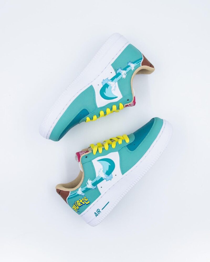 Pokemon - Squirtle Air Force 1 Custom