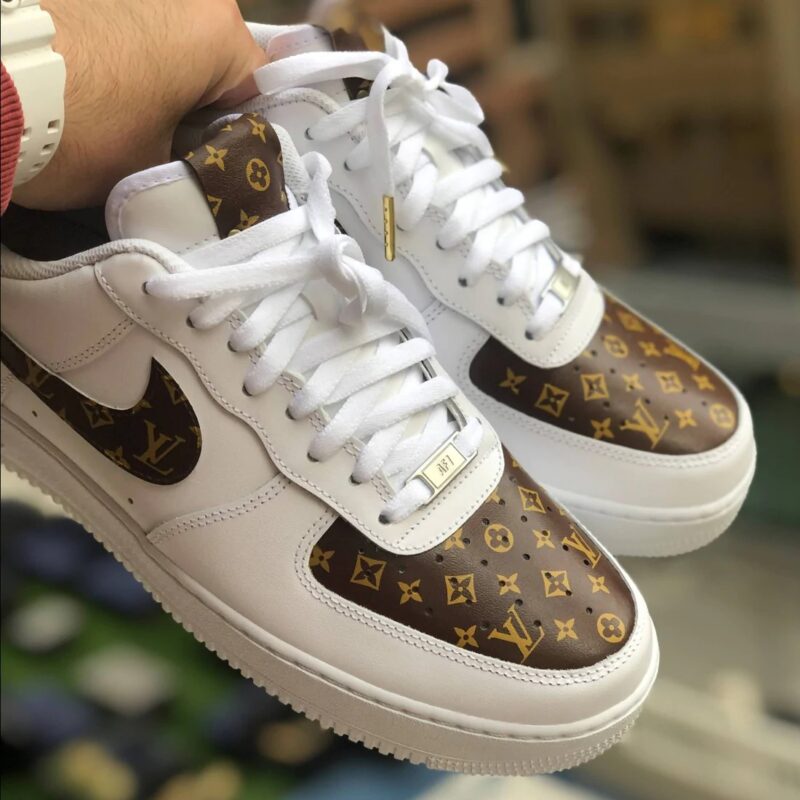 Premium LV Air Force 1 Custom